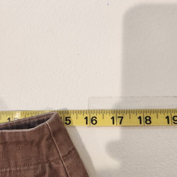 Eileen Fisher Womens Brown Cropped Wide Leg Cargo Pants Size XS Silent Luxury - Picture 9 of 13